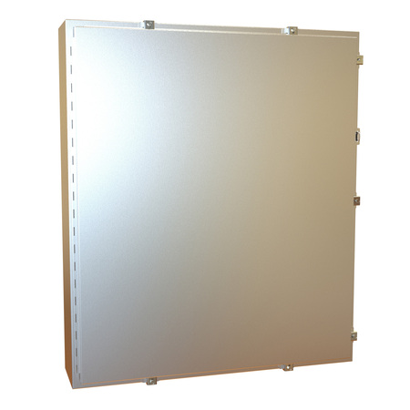 HAMMOND MFG. N4X Wallmount Enclosure with Panel, 42 x 36 x 8, 304 SS 1418N4SSP8